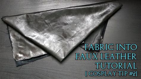 how to make a fake leather bag look real|distressing faux leather fabric.